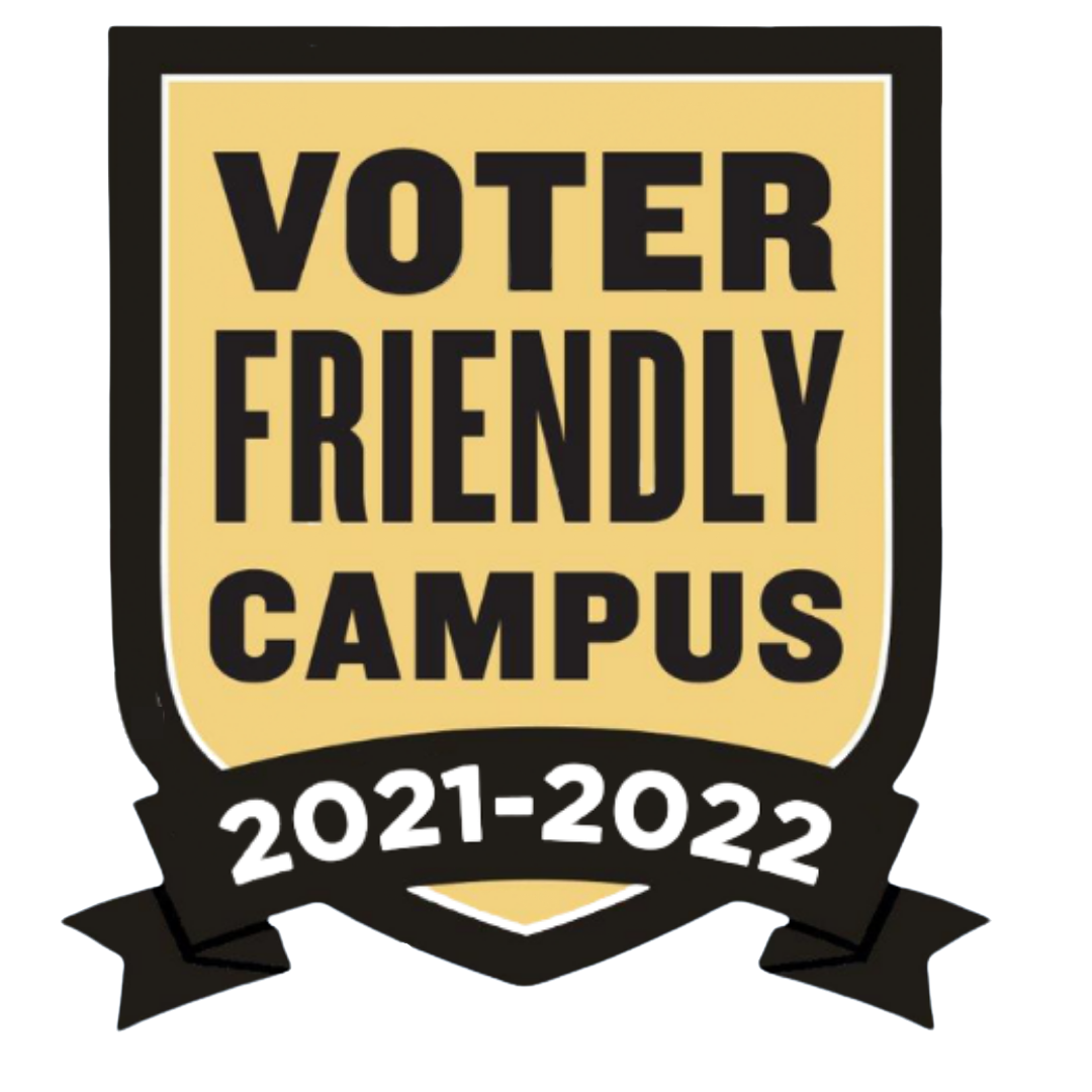 Voter Friendly Campus Badge 2021 2022